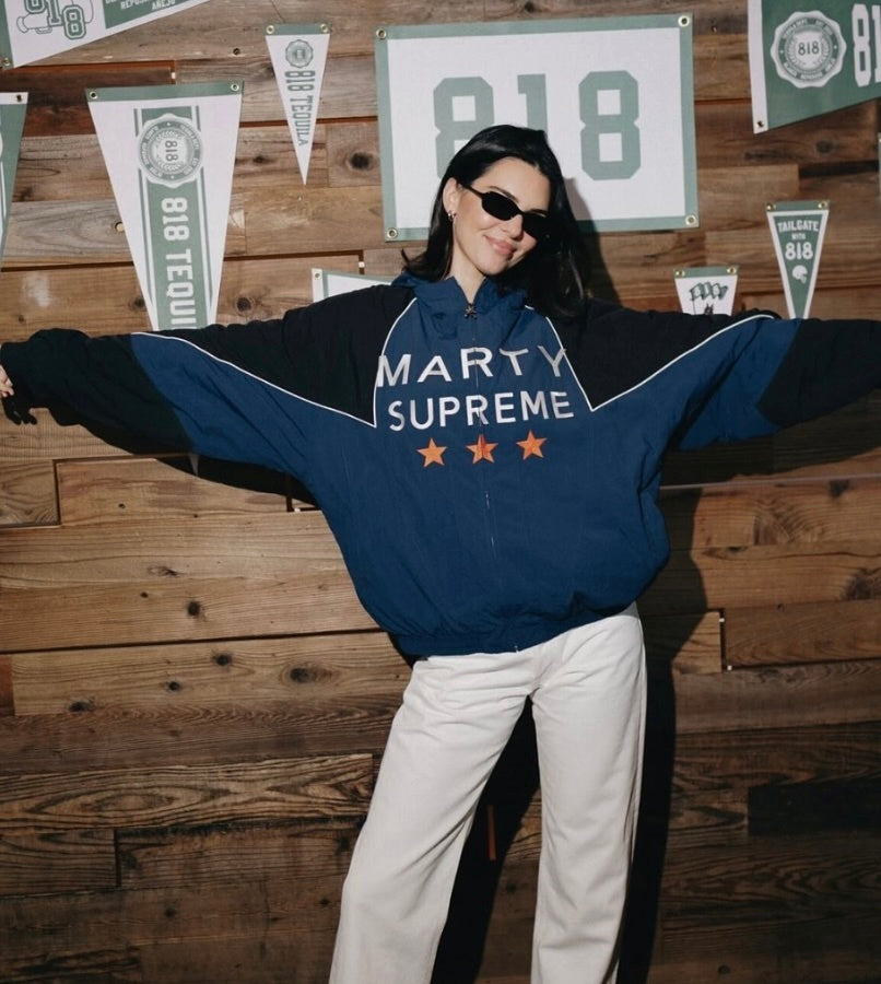 Marty Supreme jacket, Blue and Black
